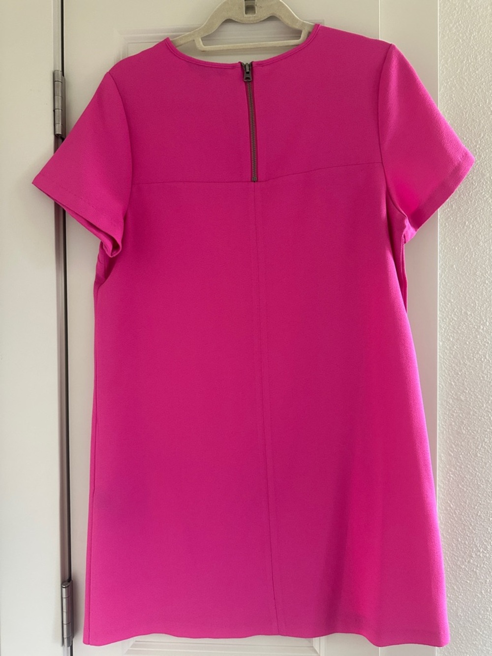 Felicity & Coco Hot Pink Short Sleeve Shift Dress
